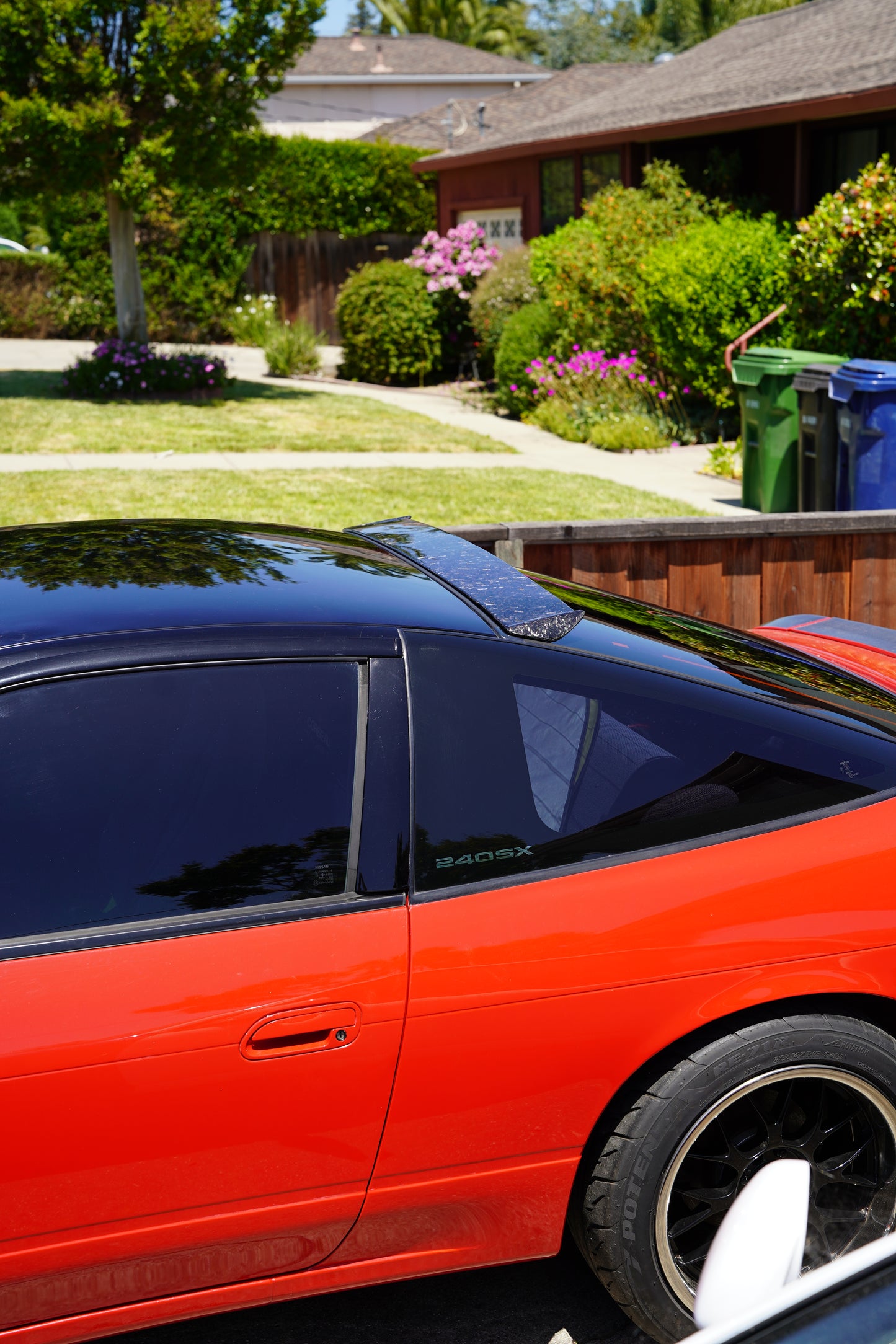 180sx/240sx S13 Hatchback Roof Spoiler