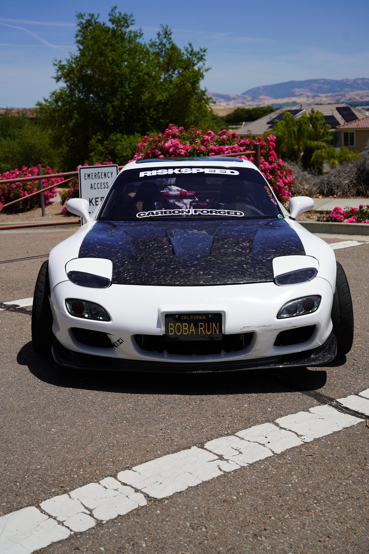Mazda RX-7 FD Vented Hood